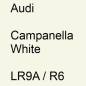 Preview: Audi, Campanella White, LR9A / R6.